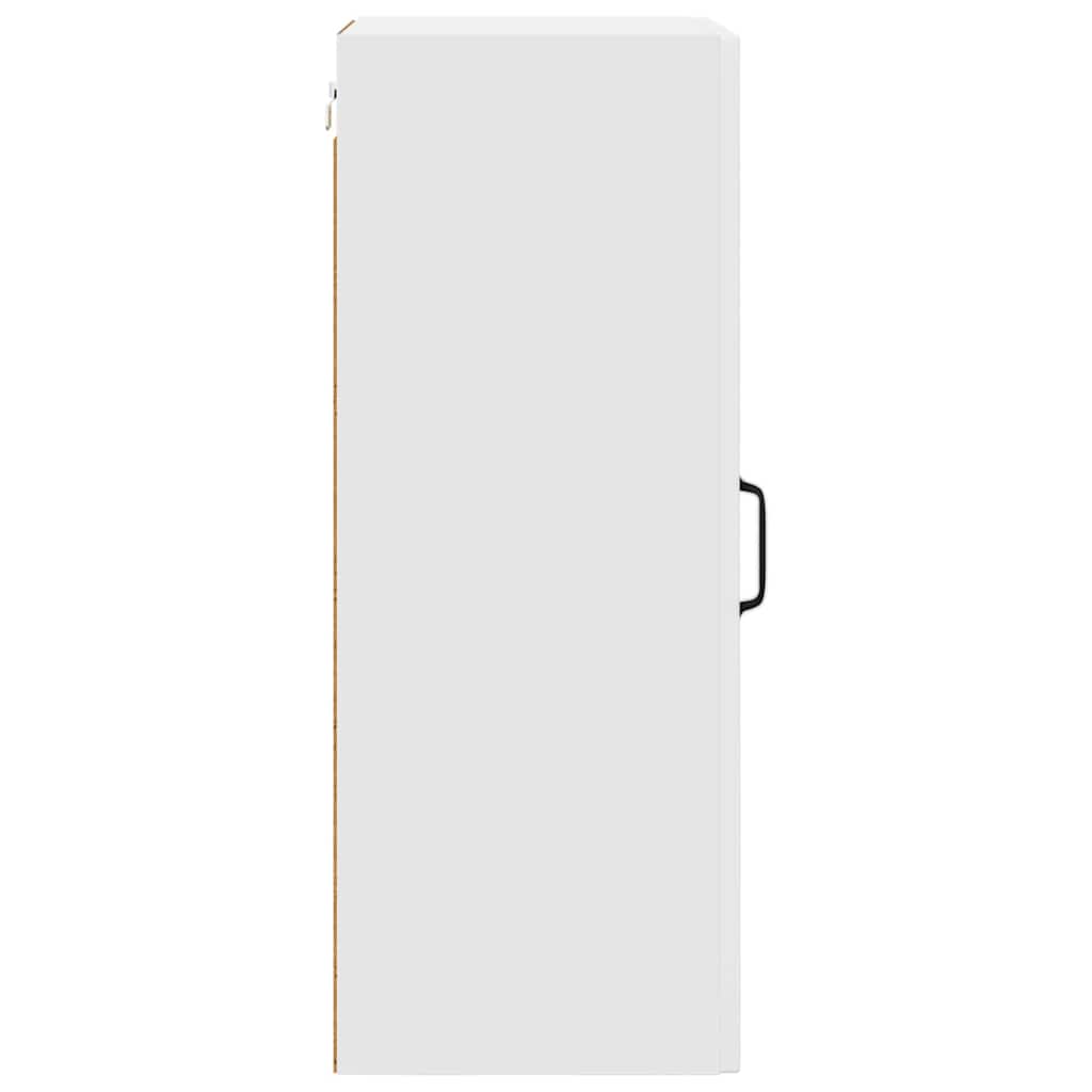 Küchenhängeschrank mit Regal Weiß 40 x 31 x 80 cm Holzwerkstoff